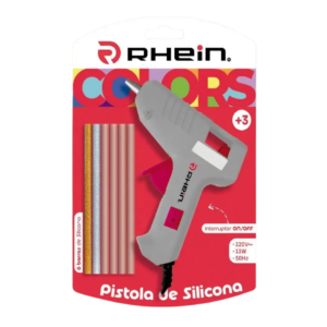 Pistola De Silicona Eléctrica Rhein 7mm Manualidades y Reparaciones