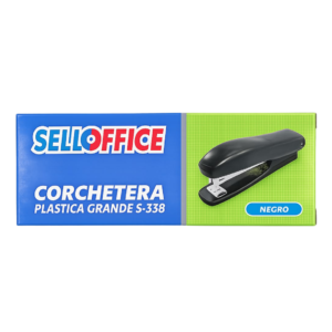 Corchetera Grande Metálica Negra 25 Hjs Selloffice S-338